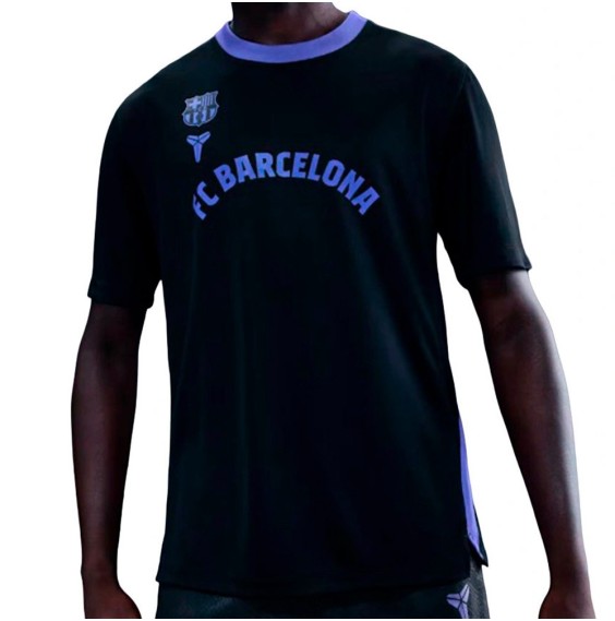 Buy Nike Kobe FC Barcelona FC Barcelona Short Sleeve Black Jersey | 24Segons