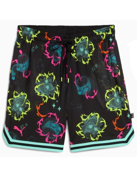 Buy Trousers Puma Hoops x Rick and Morty AOP Short Black |24Segons