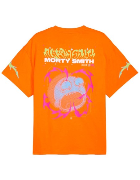 Comprar Camiseta Puma Hoops x Rick and Morty Orange | 24Segons