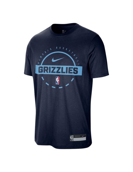 Acquista la maglietta Grizzlies Authentics Dri-FIT College Navy 24Segons