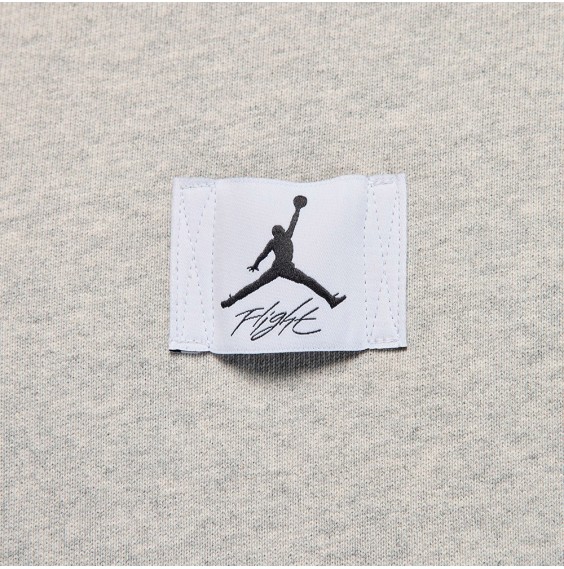 Acquista la felpa Jordan Flight Fleece Crew Grey | 24Segons