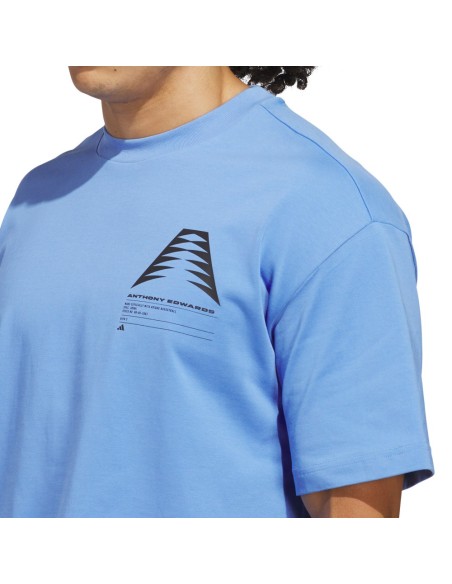 Comprar adidas Performance Samarreta Anted GFX Blue | 24Segons