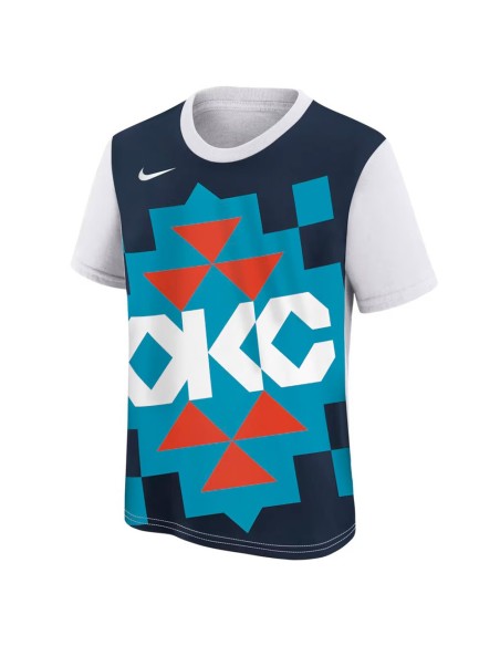 Comprar Samarreta Junior Thunder Courtside Max90 CE Blue | 24Segons