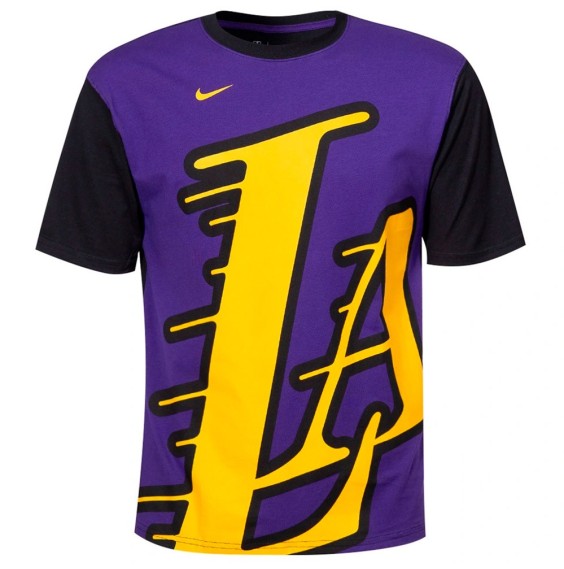 Acheter Lakers Courtside Max90 CE Purple Junior T-shirt 24Segons