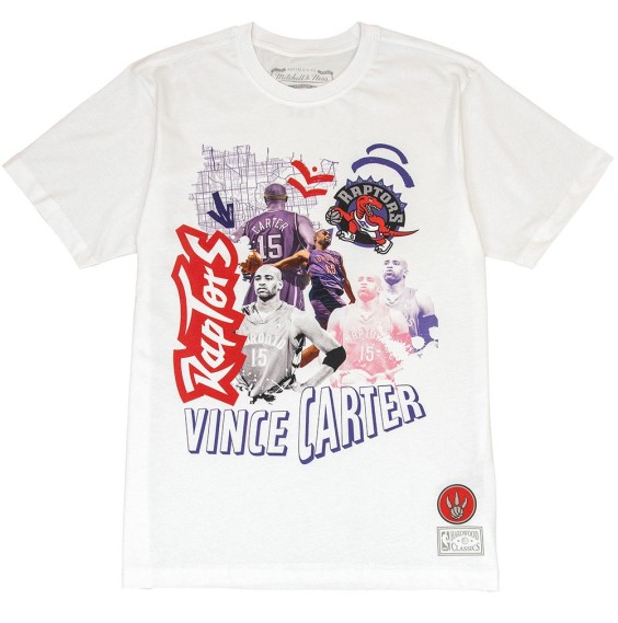 Comprar Camiseta Vince Carter Raptors Classic Sport White | 24Segons