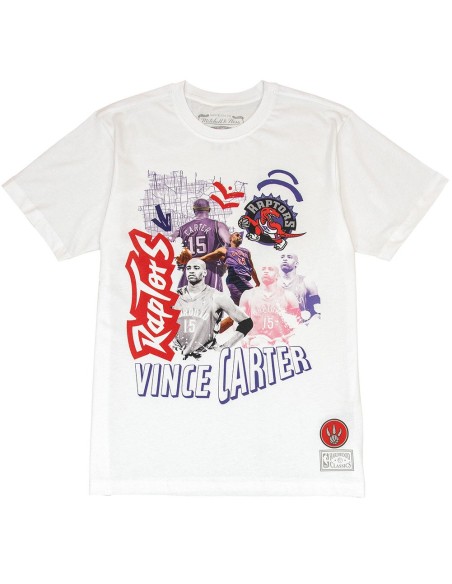 Comprar Samarreta Vince Carter Toronto Raptors Classic Sport White | 24Segons