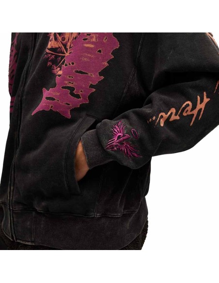 Comprar Sudadera LaMelo Supernova Washed Graphic Full-Zip Hoodie  | 24Segons