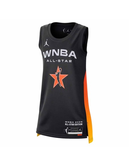 Acquista la maglia Swingman nera del Team Collier WNBA 2025 All-Star Game Donna 24Segons