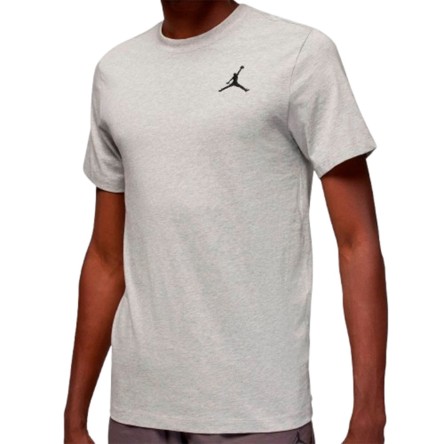 Comprar Camiseta Jordan EMB Crew Grey Heather | 24Segons
