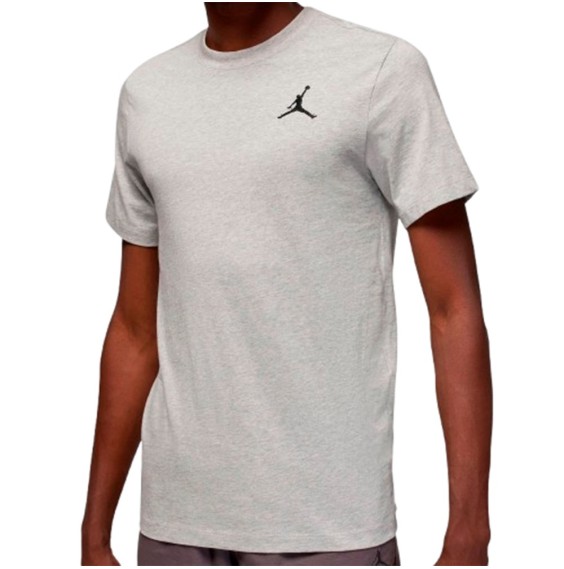 Comprar Camiseta Jordan EMB Crew Grey Heather | 24Segons