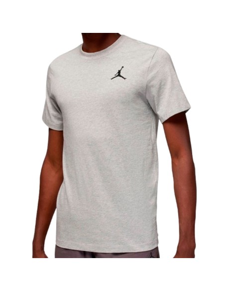Comprar Camiseta Jordan EMB Crew Grey Heather | 24Segons
