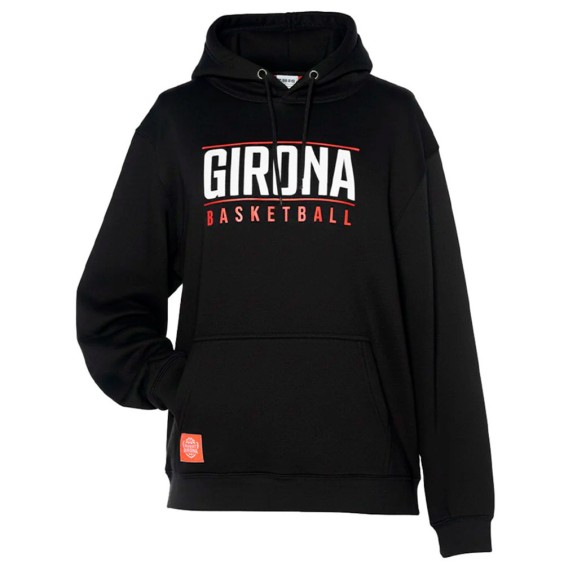 Acheter Sweatshirt Femme Basquet Girona Casual Black | 24Segons