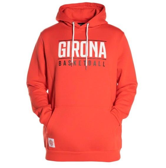 Acheter Sweatshirt Femme Basquet Girona Casual Rouge | 24Segons