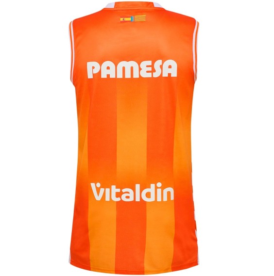 Compra Samarreta Junior Valencia Basket 25-26 ACB Home Orange|24Segons