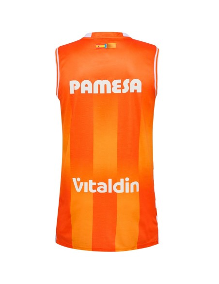 Comprar Camiseta Junior Valencia Basket 25-26 ACB Home Orange|24Segons