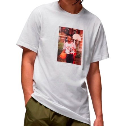 Acquista la T-Shirt Jordan MJ Photo White | 24Segons