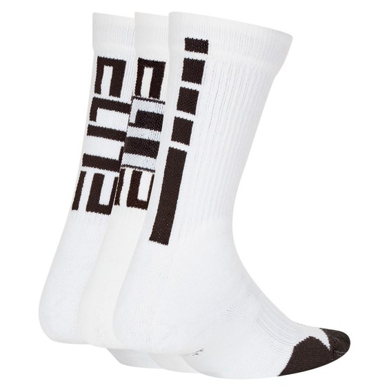 Comprar Calcetines Junior Nike Elite Dri-FIT White Pk.3 | 24Segons