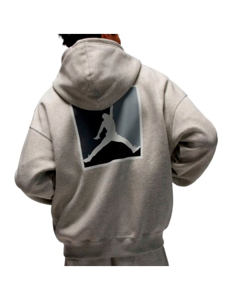 Acquista la felpa Jordan Brooklyn Fleece Grey Heather | 24Segons