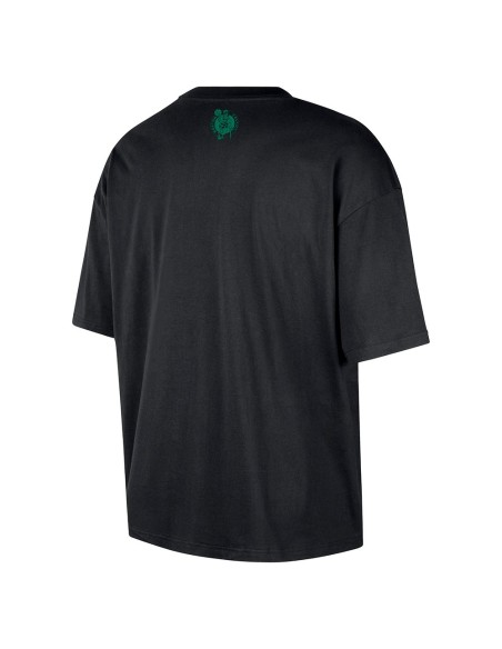 Comprar Samarreta Boston Celtics Courtside Boxy Black | 24Segons