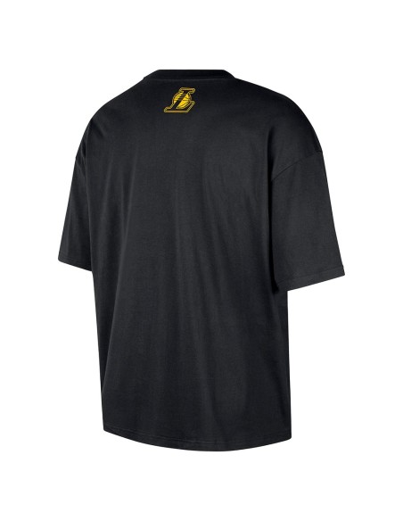 Comprar Samarreta Los Angeles Lakers Courtside Boxy Black | 24Segons