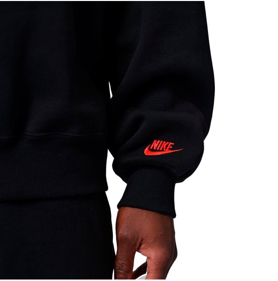 Comprar Sudadera Jordan Brooklyn Air Jumpman Black Red | 24Segons