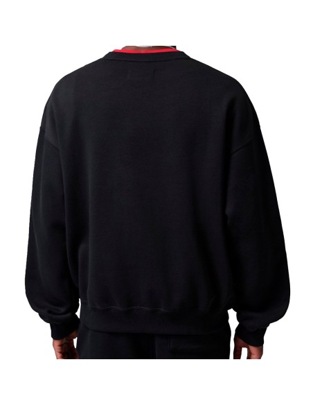 Comprar Sudadera Jordan Brooklyn Air Jumpman Black Red | 24Segons