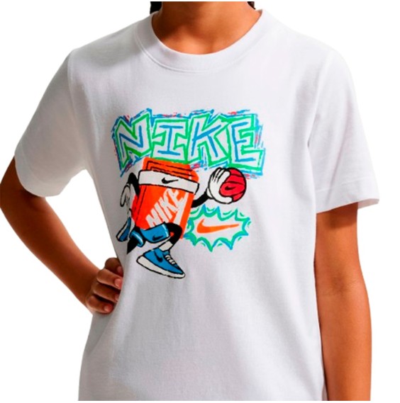 Acquistare la T-Shirt Junior Nike Sportswear White | 24Segons