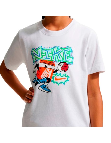 Comprar Camiseta Junior Nike Sportswear White | 24Segons