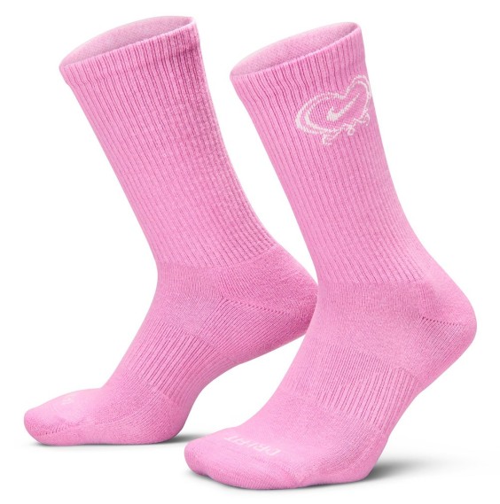 Buy Nike Everyday Crew Magenta Socks | 24Segons