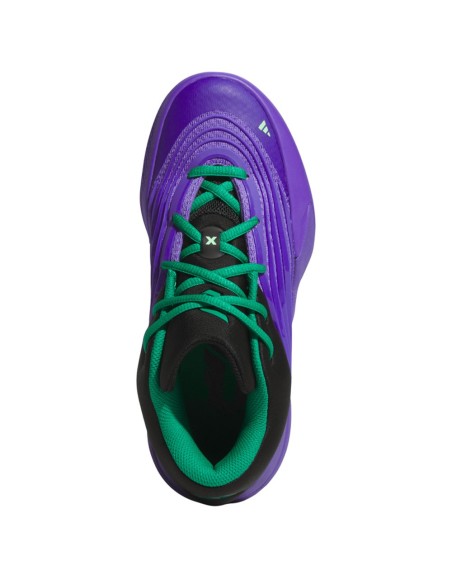 Acquistare le scarpe da ginnastica junior adidas Performance Dame X Purple Rush | 24Segons
