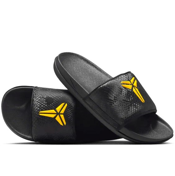 Comprar Chanclas Nike Kobe Offcourt Slide Black Gold | 24Segons