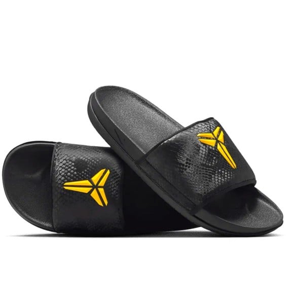 Comprar Xancletes Nike Kobe Offcourt Slide Black Gold | 24Segons