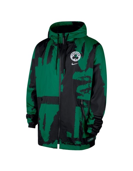 Acquista la giacca Boston Celtics Courtside Woven Full-Zip 24Segons