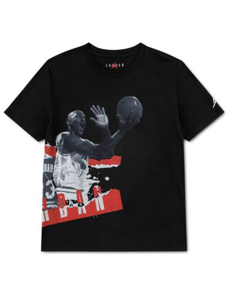 Buy Junior T-shirt Jordan History Lesson Black | 24Segons