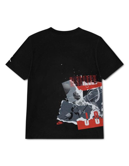 Acheter le T-shirt Junior Jordan Leçon d'histoire Noir | 24Segons