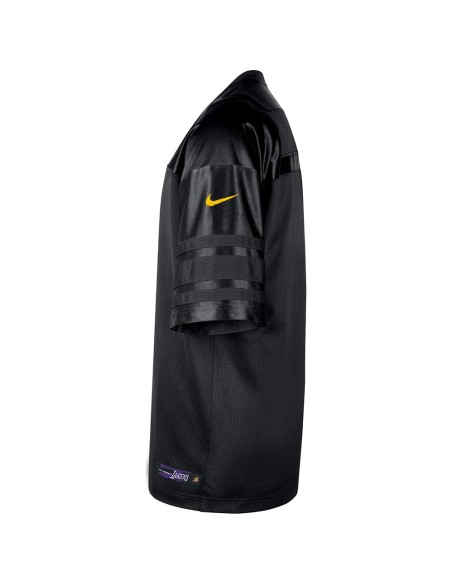 Buy Los Angeles Lakers Courtside Dri-FIT Black T-shirt 24Segons