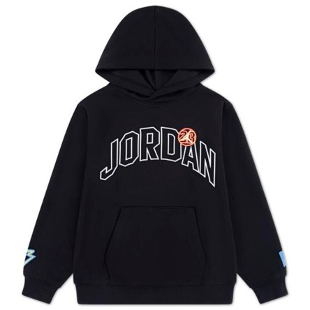 Acquista la felpa Junior Jordan Dynasty Patch Black | 24Segons