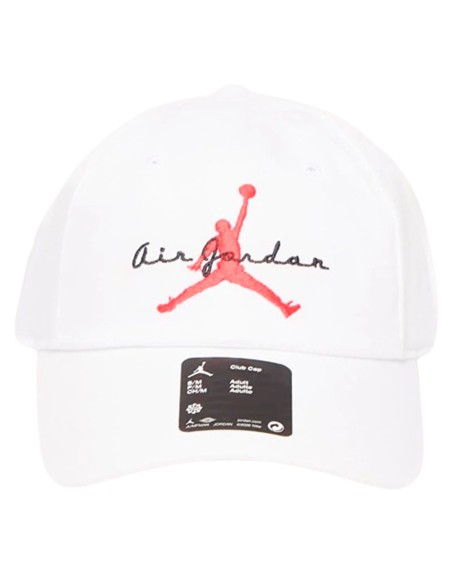 Comprar Gorra Jordan Air Club Jumpman Casual White | 24Segons