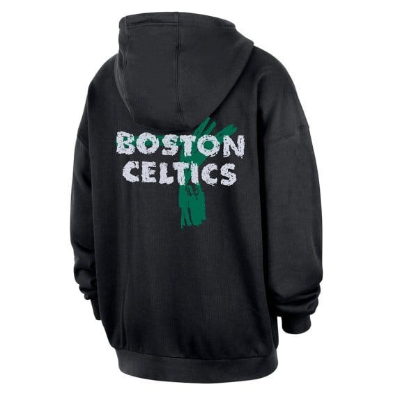 Comprar Sudadera Nike Celtics Courtside Club Premium Black | 24Segons