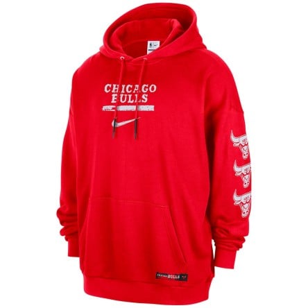 Comprar Dessuadora Nike Bulls Courtside Club Premium Red | 24Segons