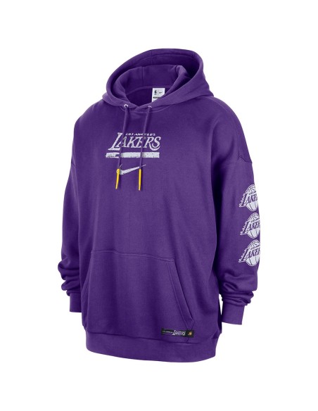 Acheter Sweatshirt Nike Lakers Courtside Club Premium Purple | 24Segons