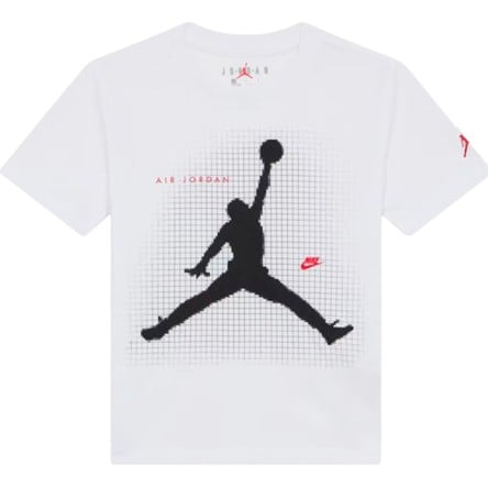 Comprar Samarreta Noia Jordan Jumpman Grid Blur White | 24Segons