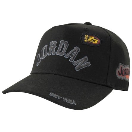 Buy Junior Cap Jordan Signature Curve Brim Black | 24Segons