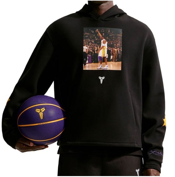 Compra Dessuadora Kobe Dri-FIT Fleece Pullover Basketball Black|24Segons