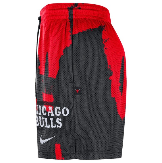 Comprar Pantalons Chicago Bulls Courtside Shorts Black Red | 24Segons