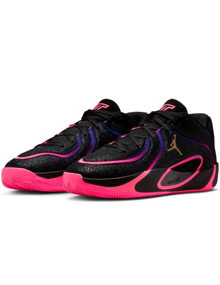 Comprar Zapatillas Jordan Tatum 4 Neon Black Pink | 24Segons