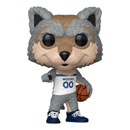 Achetez la figurine Funko Crunch le loup des Timberwolves (9 cm) | 24Segons