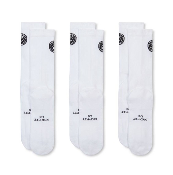 Acquista Calzini Nike Everyday Elevated 3Pk  White | 24Segons