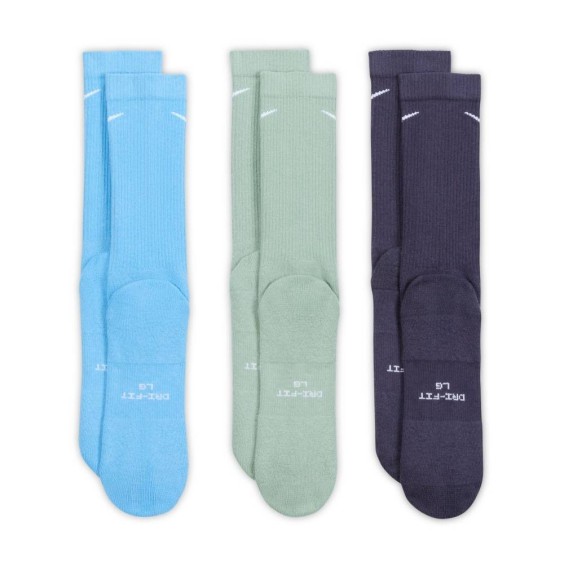 Comprar Calcetines Nike Everyday Elevated 3pk Blue | 24Segons