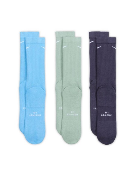 Acheter Chaussettes Nike Everyday Elevated 3pk Blue | 24Segons